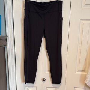 lululemon athletica Black Pocketed High-Rise Leggings